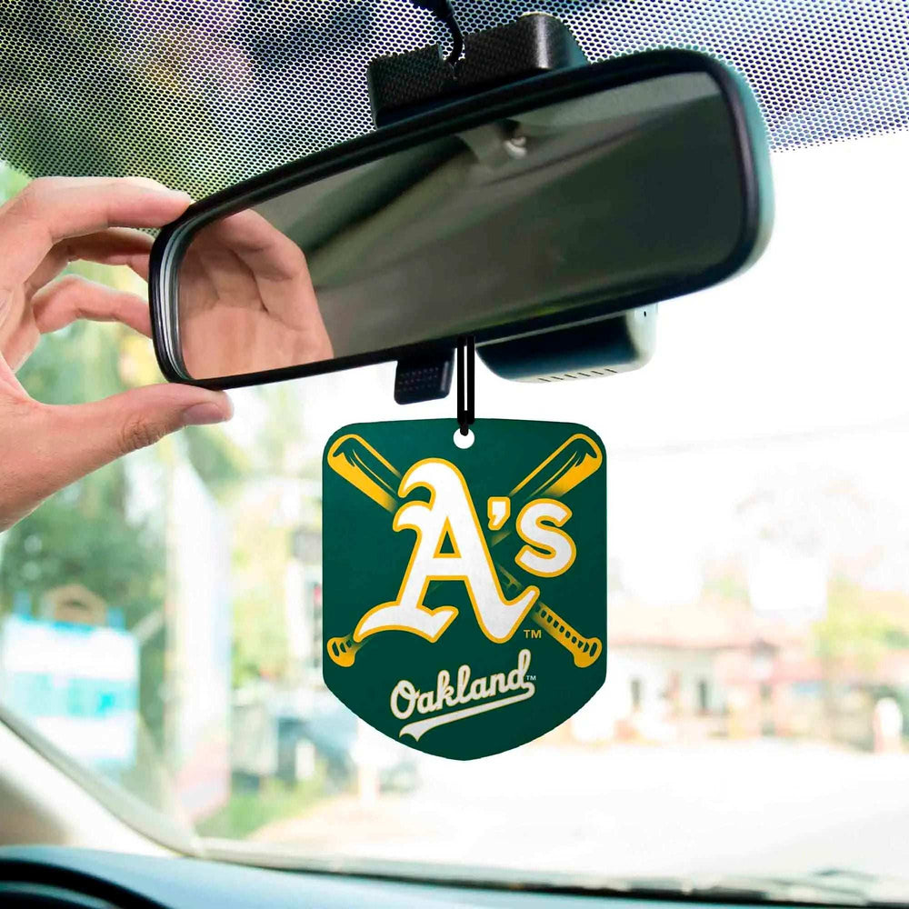 Oakland Athletics 2 Pack Air Freshener - Oakland Athletics - Flyclothing LLC