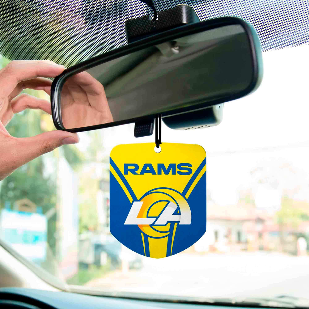 Los Angeles Rams 2 Pack Air Freshener - Los Angeles Rams - Flyclothing LLC