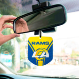 Los Angeles Rams 2 Pack Air Freshener - Los Angeles Rams - Flyclothing LLC