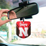 Nebraska Cornhuskers 2 Pack Air Freshener - Nebraska - Flyclothing LLC