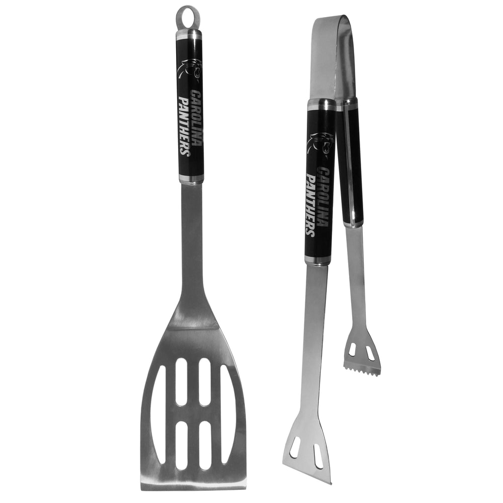 Carolina Panthers 2 pc Black BBQ Set - Carolina Panthers - Flyclothing LLC
