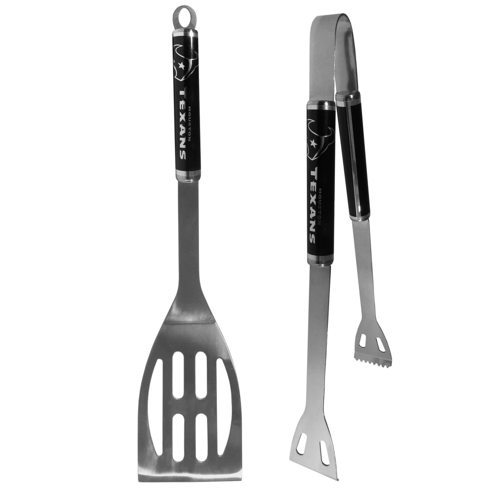 Houston Texans 2 pc Black BBQ Set - Houston Texans - Flyclothing LLC