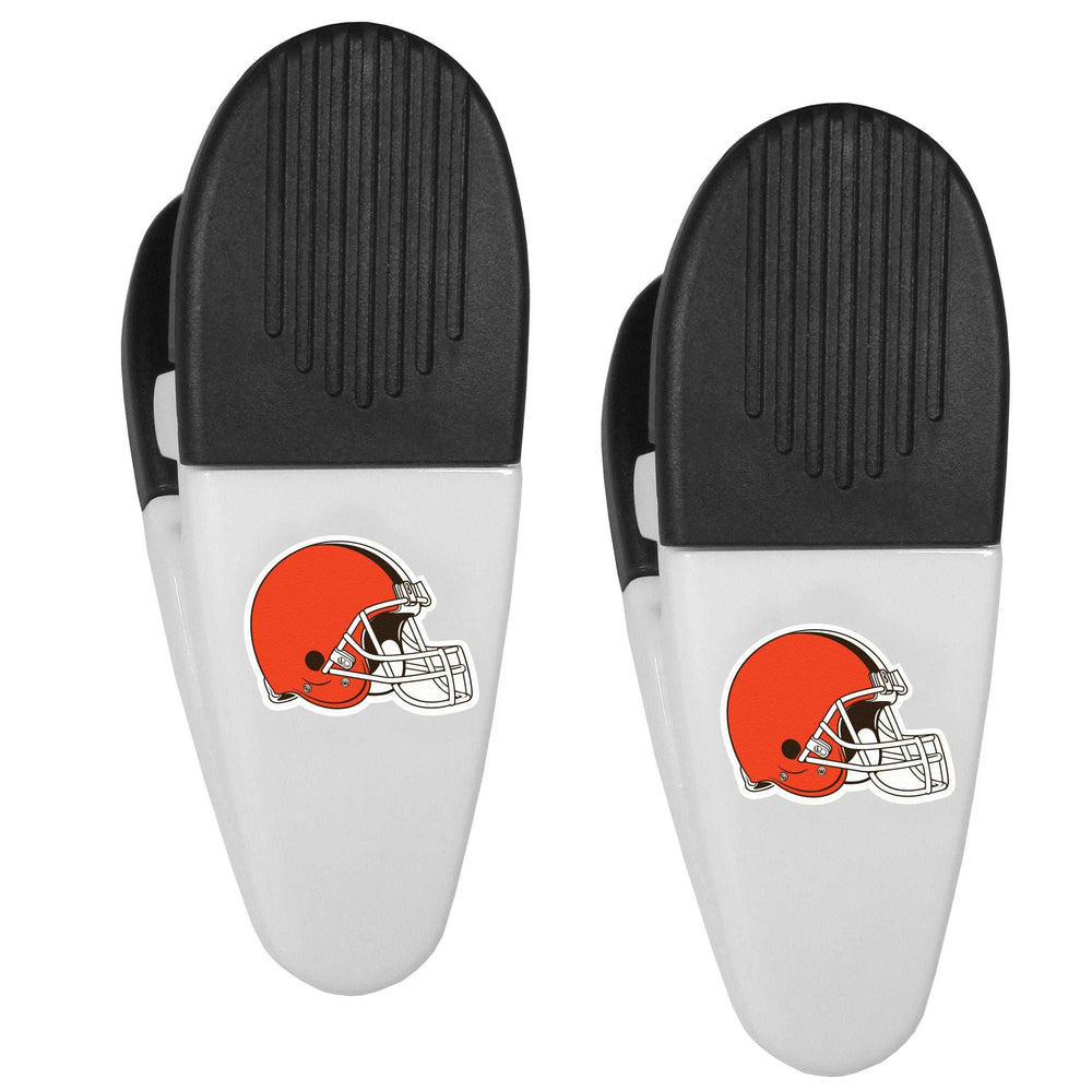 Cleveland Browns Mini Chip Clip Magnets 2 pk - Cleveland Browns - Flyclothing LLC