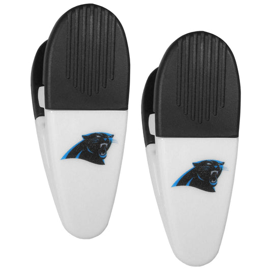 Carolina Panthers Mini Chip Clip Magnets 2 pk - Carolina Panthers - Flyclothing LLC