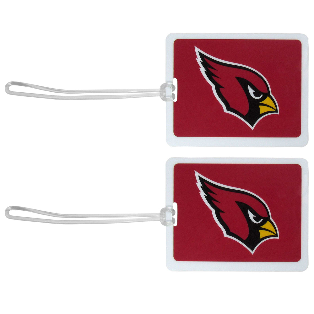 Arizona Cardinals Vinyl Luggage Tag, 2pk - Arizona Cardinals - Flyclothing LLC