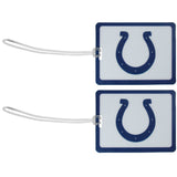 Indianapolis Colts Vinyl Luggage Tag, 2pk - Indianapolis Colts - Flyclothing LLC