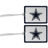 Dallas Cowboys Vinyl Luggage Tag, 2pk - Dallas Cowboys - Flyclothing LLC