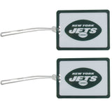 New York Jets Vinyl Luggage Tag, 2pk - New York Jets - Flyclothing LLC