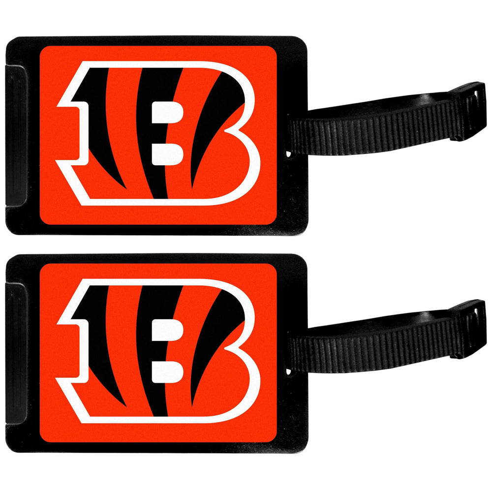 Cincinnati Bengals Luggage Tag 2 pk - Cincinnati Bengals - Flyclothing LLC