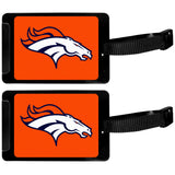 Denver Broncos Luggage Tag 2 pk - Denver Broncos - Flyclothing LLC