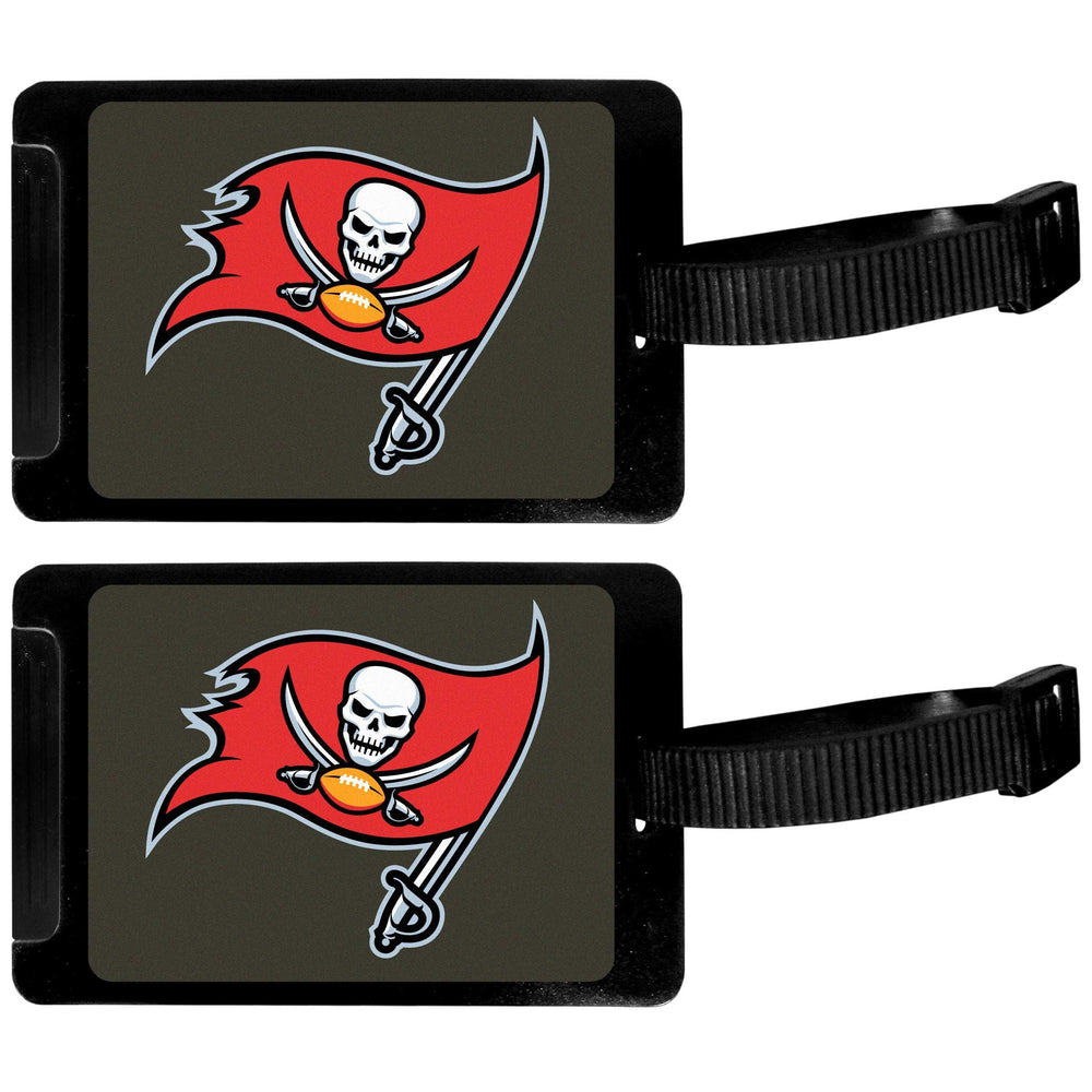 Tampa Bay Buccaneers Luggage Tag 2 pk - Tampa Bay Buccaneers - Flyclothing LLC