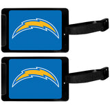 Los Angeles Chargers Luggage Tag 2 pk - Los Angeles Chargers - Flyclothing LLC