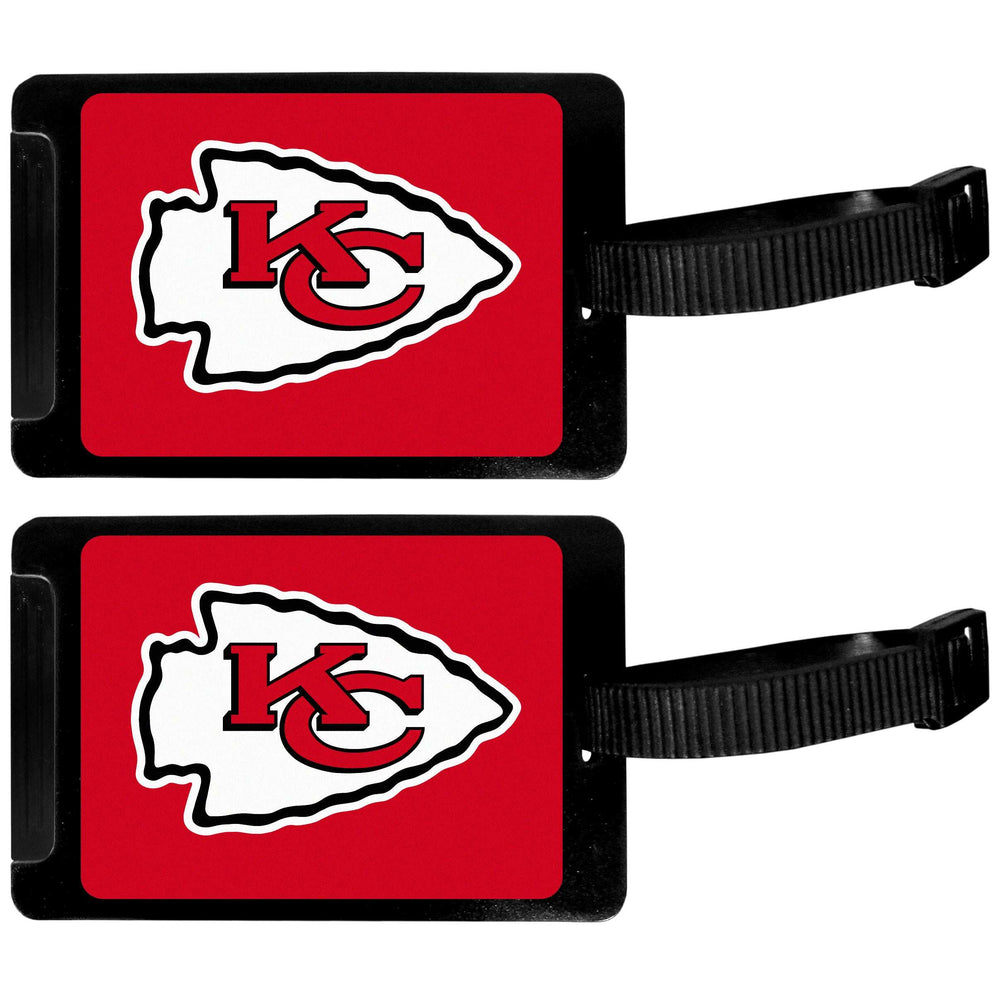 Kansas City Chiefs Luggage Tag 2 pk - Kansas City Chiefs - Flyclothing LLC