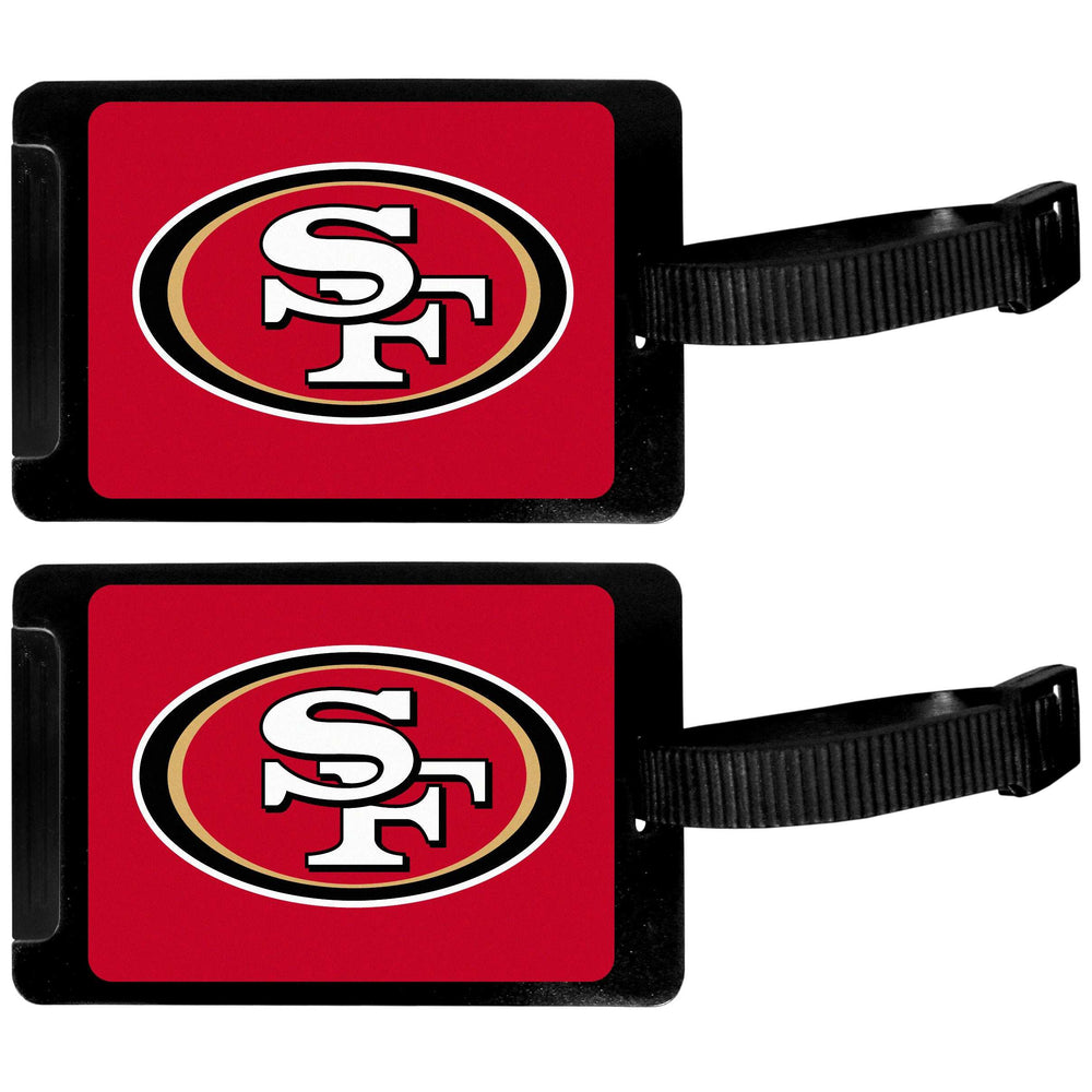 San Francisco 49ers Luggage Tag 2 pk - San Francisco 49ers - Flyclothing LLC