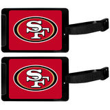 San Francisco 49ers Luggage Tag 2 pk - San Francisco 49ers - Flyclothing LLC