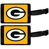Green Bay Packers Luggage Tag 2 pk - Green Bay Packers - Flyclothing LLC
