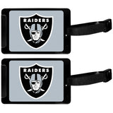 Las Vegas Raiders Luggage Tag 2 pk - Las Vegas Raiders - Flyclothing LLC