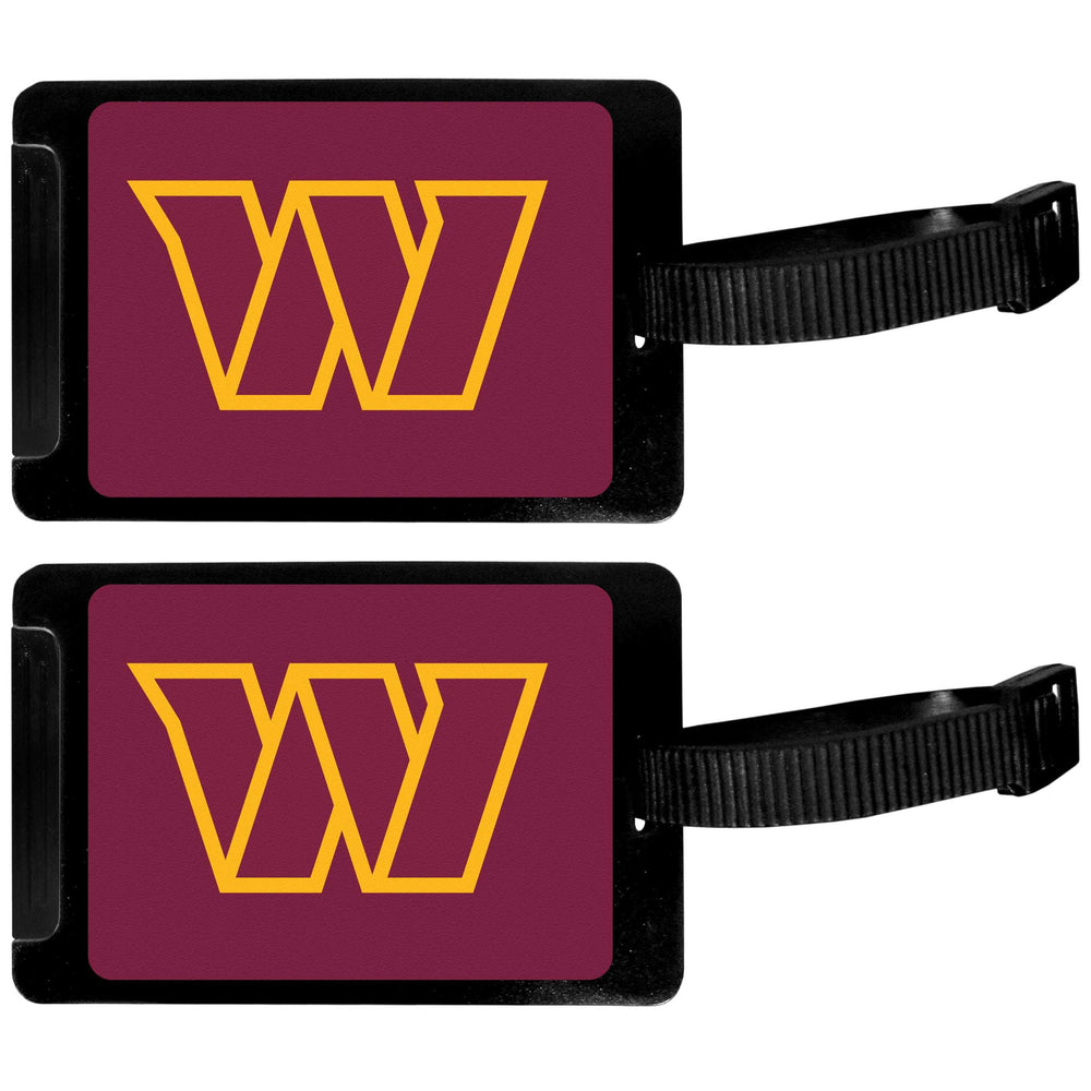 Washington Commanders Luggage Tag 2 pk - Washington Commanders - Flyclothing LLC