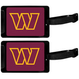 Washington Commanders Luggage Tag 2 pk - Washington Commanders - Flyclothing LLC