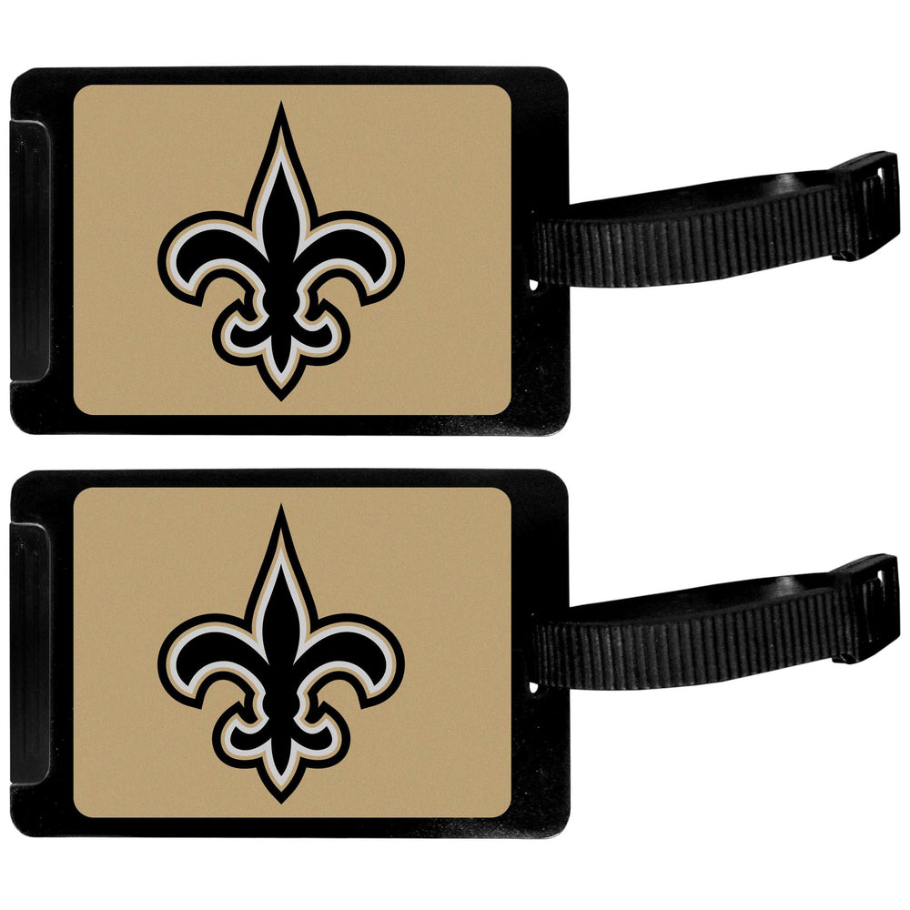 New Orleans Saints Luggage Tag 2 pk - New Orleans Saints - Flyclothing LLC
