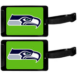 Seattle Seahawks Luggage Tag 2 pk - Seattle Seahawks - Flyclothing LLC