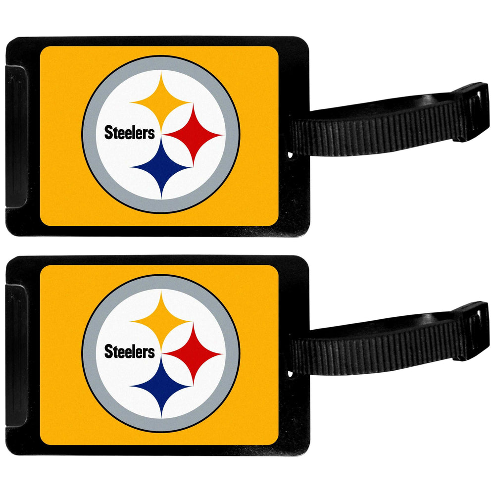 Pittsburgh Steelers Luggage Tag 2 pk - Pittsburgh Steelers - Flyclothing LLC