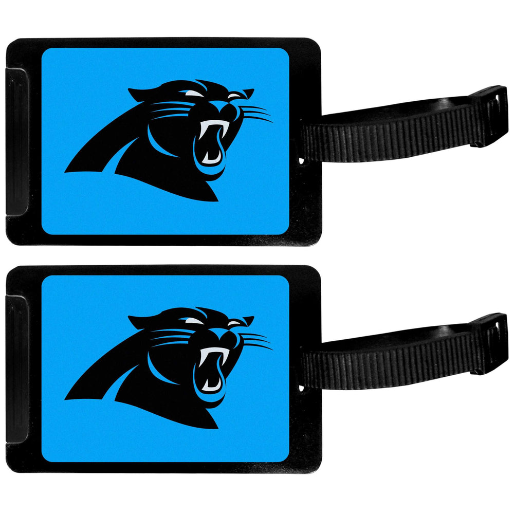 Carolina Panthers Luggage Tag 2 pk - Carolina Panthers - Flyclothing LLC