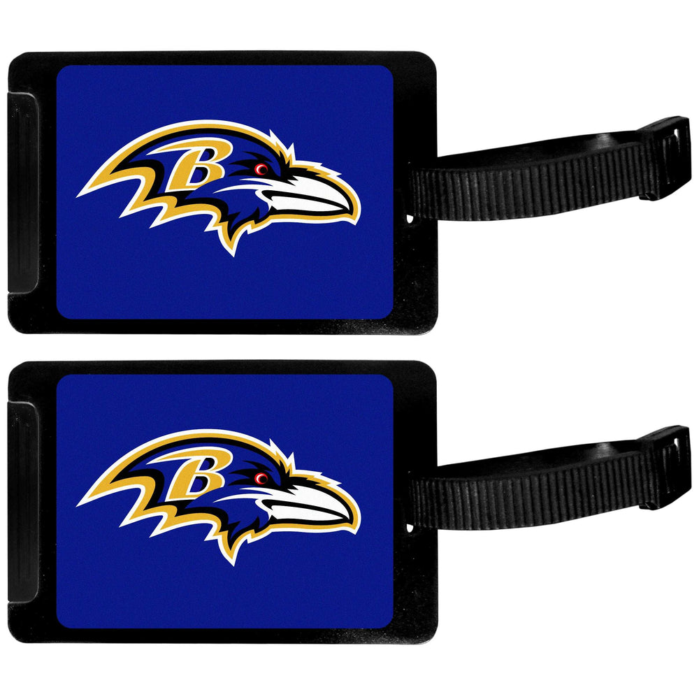Baltimore Ravens Luggage Tag 2 pk - Baltimore Ravens - Flyclothing LLC
