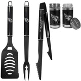 Arizona Cardinals 3pc Black BBQ Tools w/Shakers - Arizona Cardinals - Flyclothing LLC