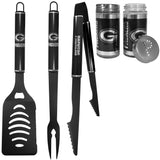 Green Bay Packers 3pc Black BBQ Tools w/Shakers - Green Bay Packers - Flyclothing LLC