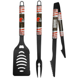 Cleveland Browns 3 pc Black Tailgater BBQ Set - Cleveland Browns - Flyclothing LLC