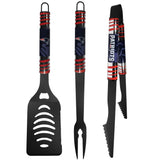 New England Patriots 3 pc Black Tailgater BBQ Set - New England Patriots - Flyclothing LLC