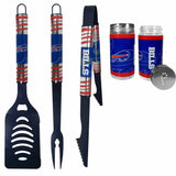 Buffalo Bills 3pc Color BBQ Tools w/Salt & Pepper Shakers - Buffalo Bills - Flyclothing LLC