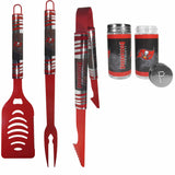 Tampa Bay Buccaneers 3pc Color BBQ Tools w/Salt & Pepper Shakers - Tampa Bay Buccaneers - Flyclothing LLC