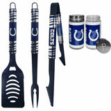 Indianapolis Colts 3pc Color BBQ Tools w/Salt & Pepper Shakers - Indianapolis Colts - Flyclothing LLC