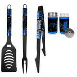 Carolina Panthers 3pc Color BBQ Tools w/Salt & Pepper Shakers - Carolina Panthers - Flyclothing LLC
