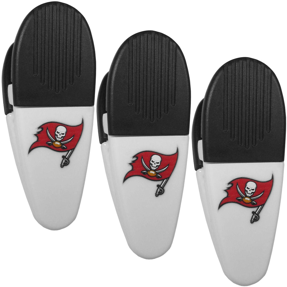 Tampa Bay Buccaneers Mini Chip Clip Magnets 3 pk - Tampa Bay Buccaneers - Flyclothing LLC