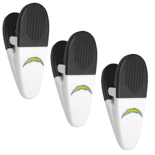 Los Angeles Chargers Mini Chip Clip Magnets 3 pk - Los Angeles Chargers - Flyclothing LLC