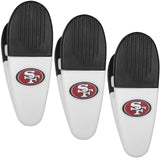 San Francisco 49ers Mini Chip Clip Magnets 3 pk - San Francisco 49ers - Flyclothing LLC