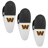 Washington Commanders Mini Chip Clip Magnets 3 pk - Washington Commanders - Flyclothing LLC