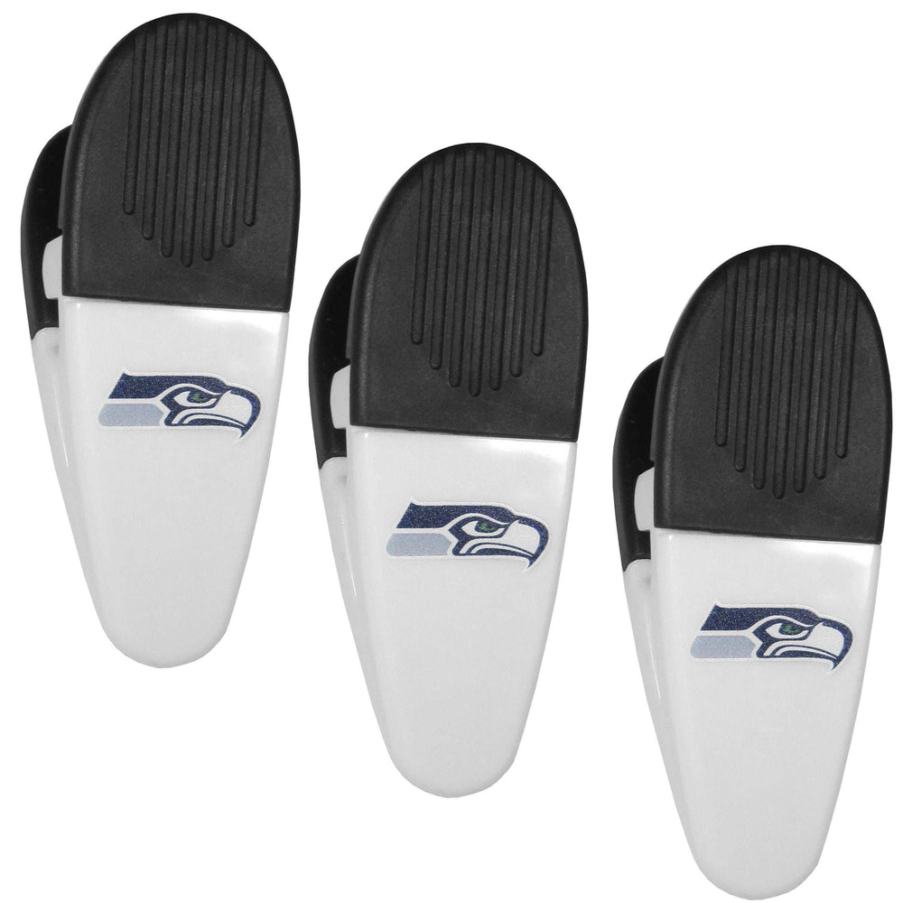 Seattle Seahawks Mini Chip Clip Magnets 3 pk - Seattle Seahawks - Flyclothing LLC