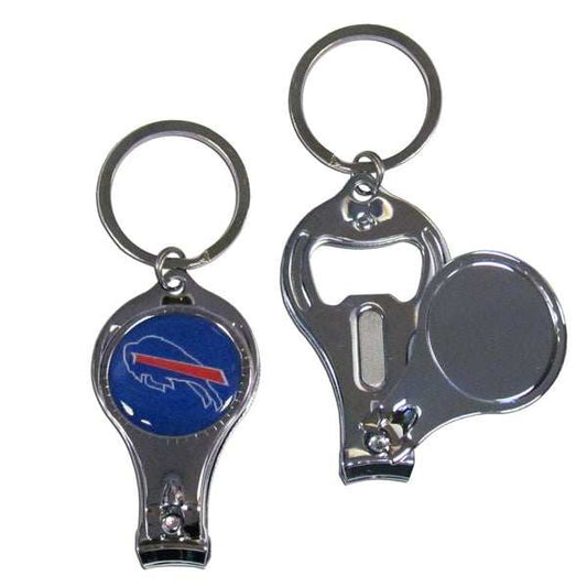 Buffalo Bills Nail Care/Bottle Opener Key Chain - Buffalo Bills - Flyclothing LLC