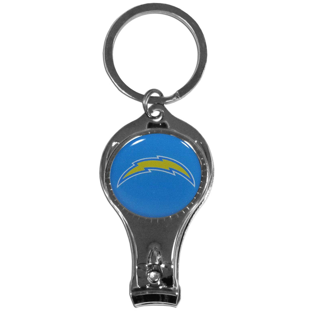Los Angeles Chargers Nail Care/Bottle Opener Key Chain - Los Angeles Chargers - Flyclothing LLC