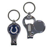 Indianapolis Colts Nail Care/Bottle Opener Key Chain - Indianapolis Colts - Flyclothing LLC