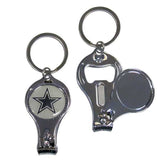 Dallas Cowboys Nail Care/Bottle Opener Key Chain - Dallas Cowboys - Flyclothing LLC