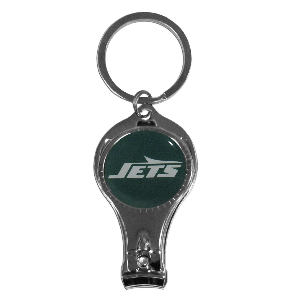 New York Jets Nail Care/Bottle Opener Key Chain - New York Jets - Flyclothing LLC