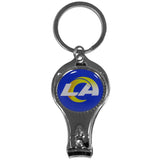 Los Angeles Rams Nail Care/Bottle Opener Key Chain - Los Angeles Rams - Flyclothing LLC