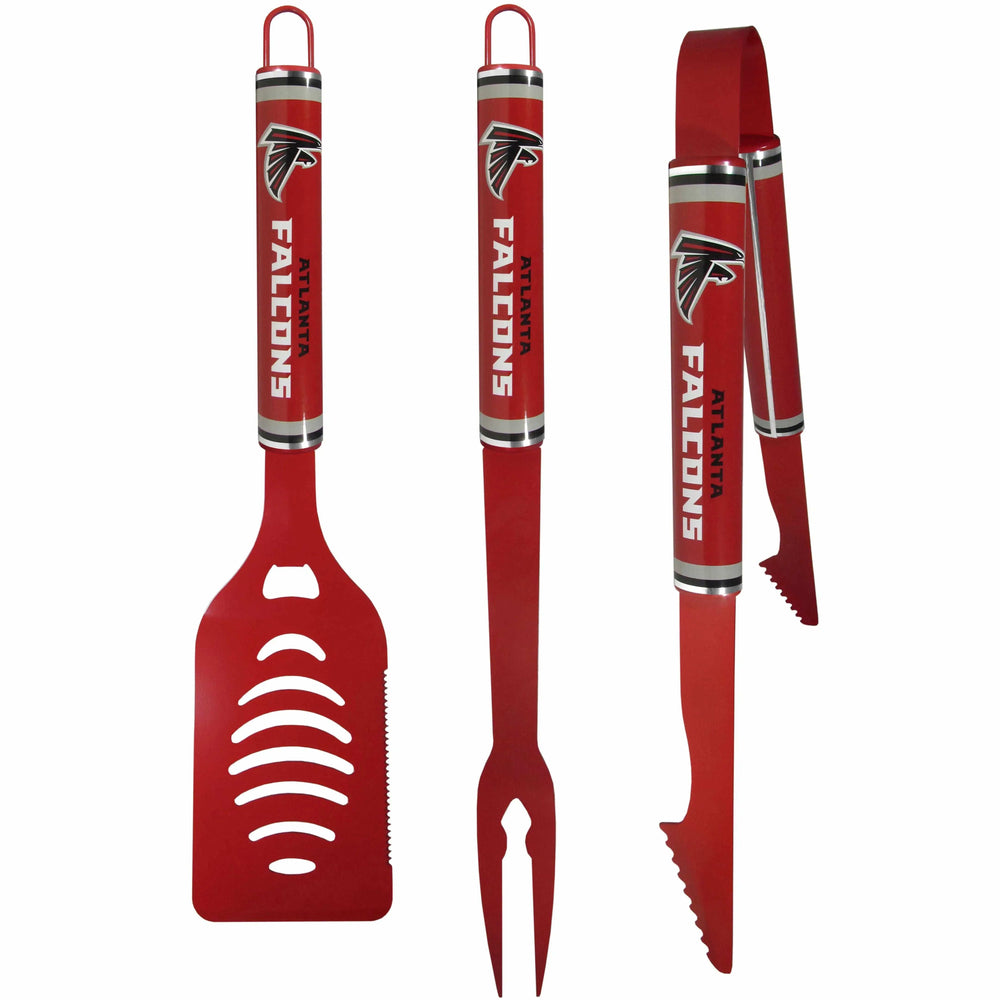Atlanta Falcons 3 pc Color BBQ Tools - Atlanta Falcons - Flyclothing LLC