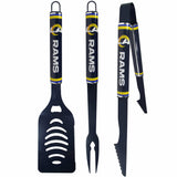 Los Angeles Rams 3 pc Color BBQ Tools - Los Angeles Rams - Flyclothing LLC