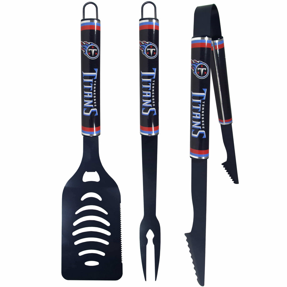 Tennessee Titans 3 pc Color BBQ Tools - Tennessee Titans - Flyclothing LLC
